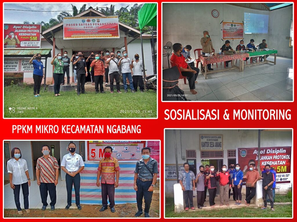 SOSIALISASI DAN MONITORING